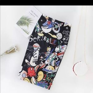 Mickey midi skirt